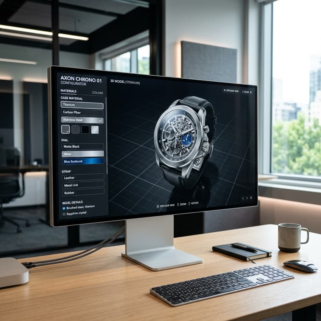 Interactive 3D Product Configurator